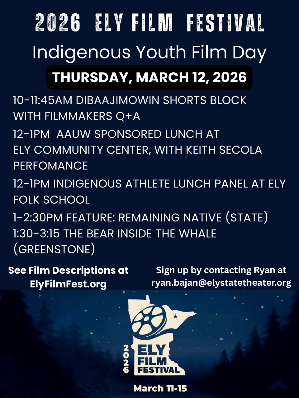 Indigenous Youth Film Day