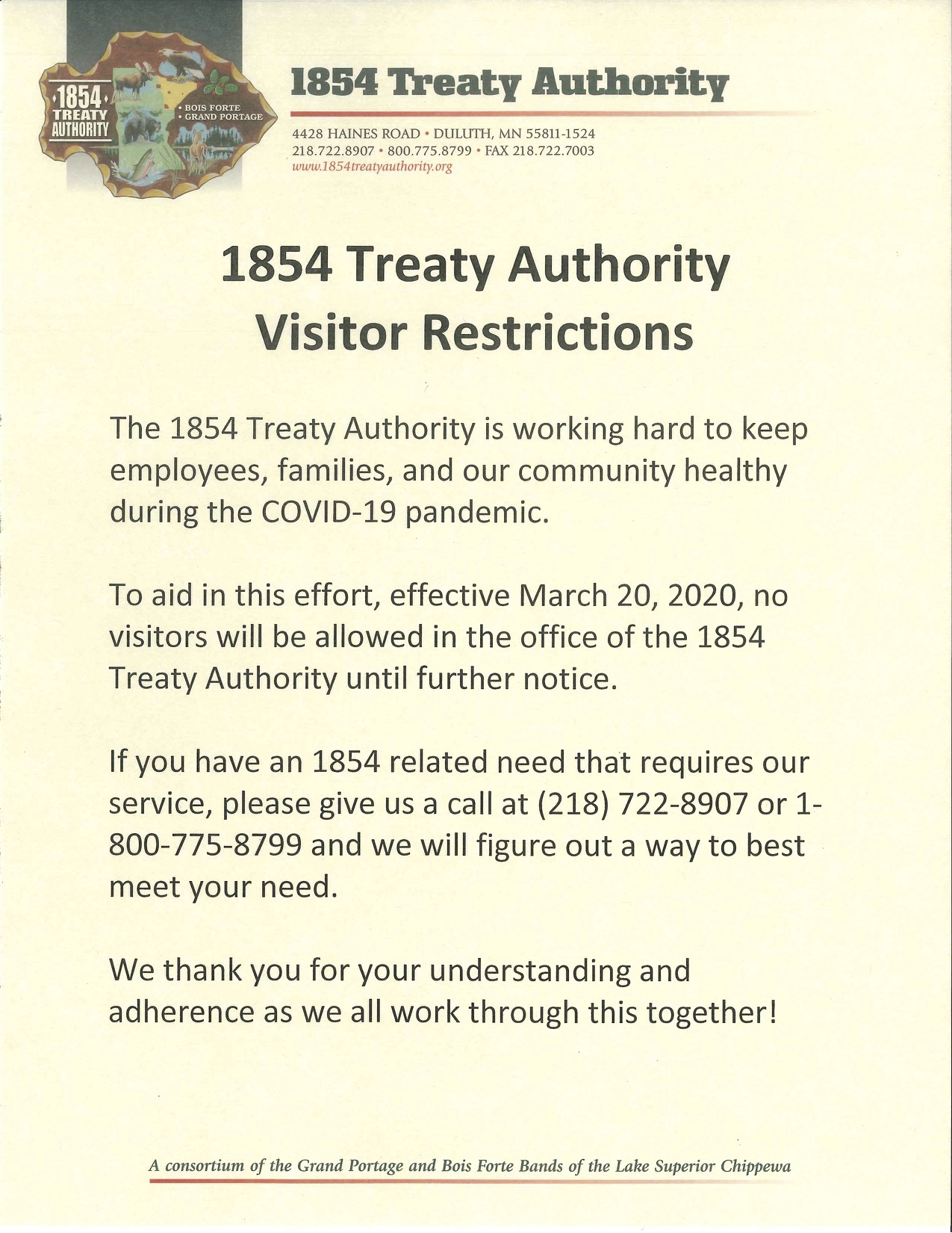 Visitor Restrictions